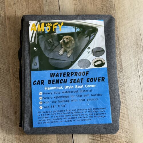 Dog Car Seat Cover for Cars/Trucks/SUV's,Hammock Convertible, Waterproof (6922750623927)